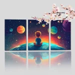Póster espacio y planeta – Image 2