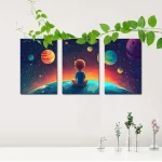 Póster espacio y planeta – Image 3