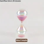 Reloj de arena holográfico rosa 30 minutos