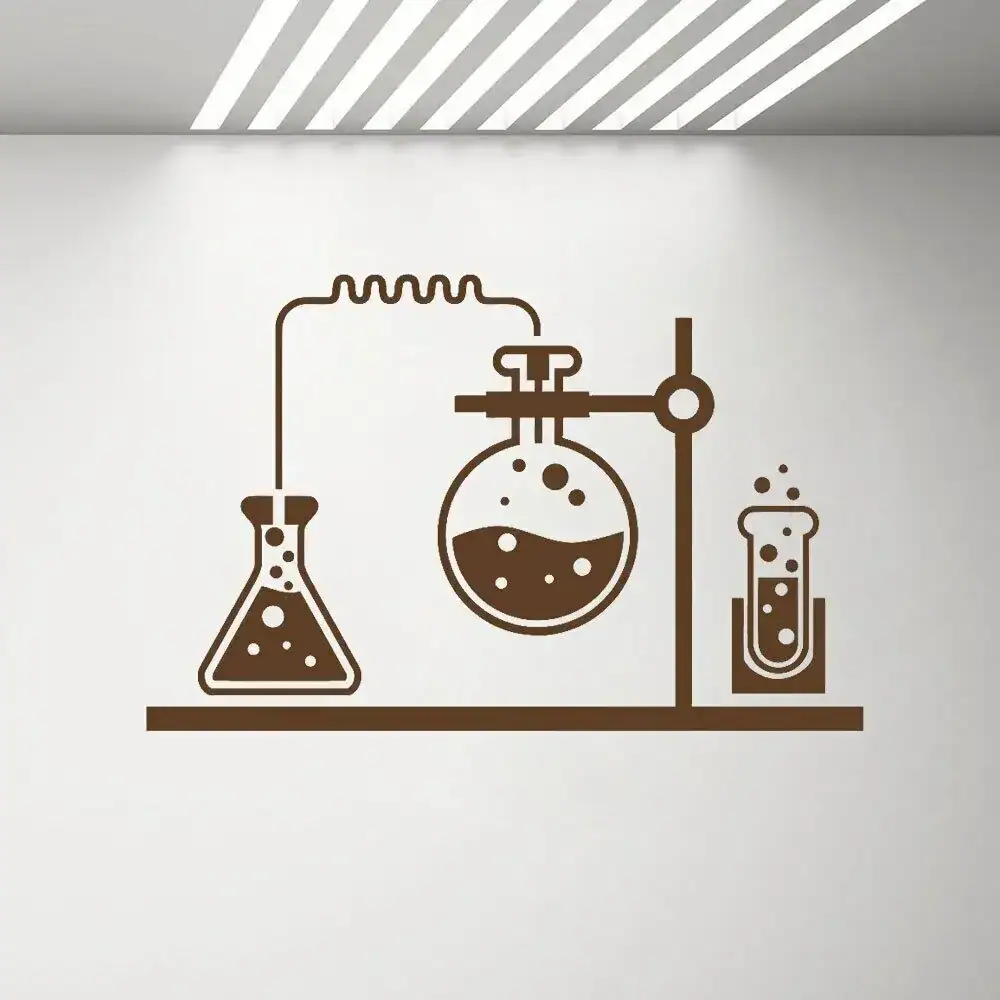 sticker-laboratoire-chimie-1 Pegatina Laboratorio de Química – Image 1