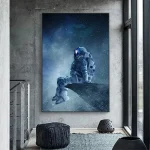 Cuadro astronauta antiguo – Image 2