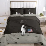 Funda nórdica blanca espacial – Image 13