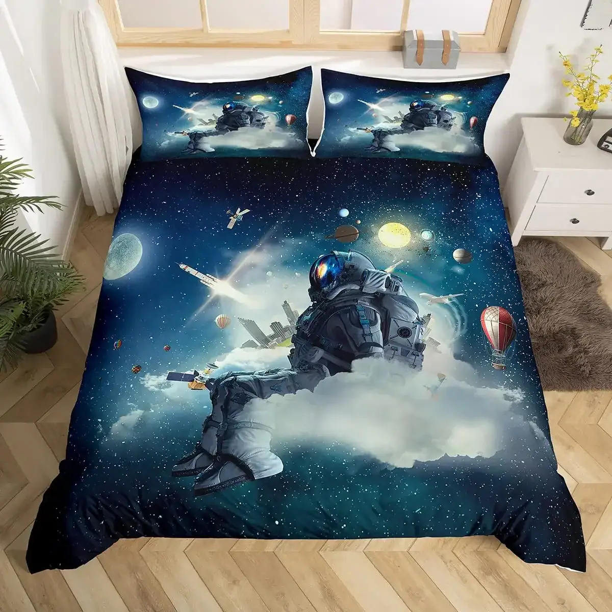 housse-de-couette-espace-220x240-1 Funda nórdica espacial 220x240 – Image 1