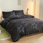 Funda nórdica estrellas fugaces negra – Image 3