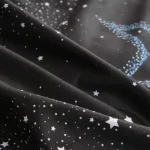 Funda nórdica estrellas fugaces negra – Image 5