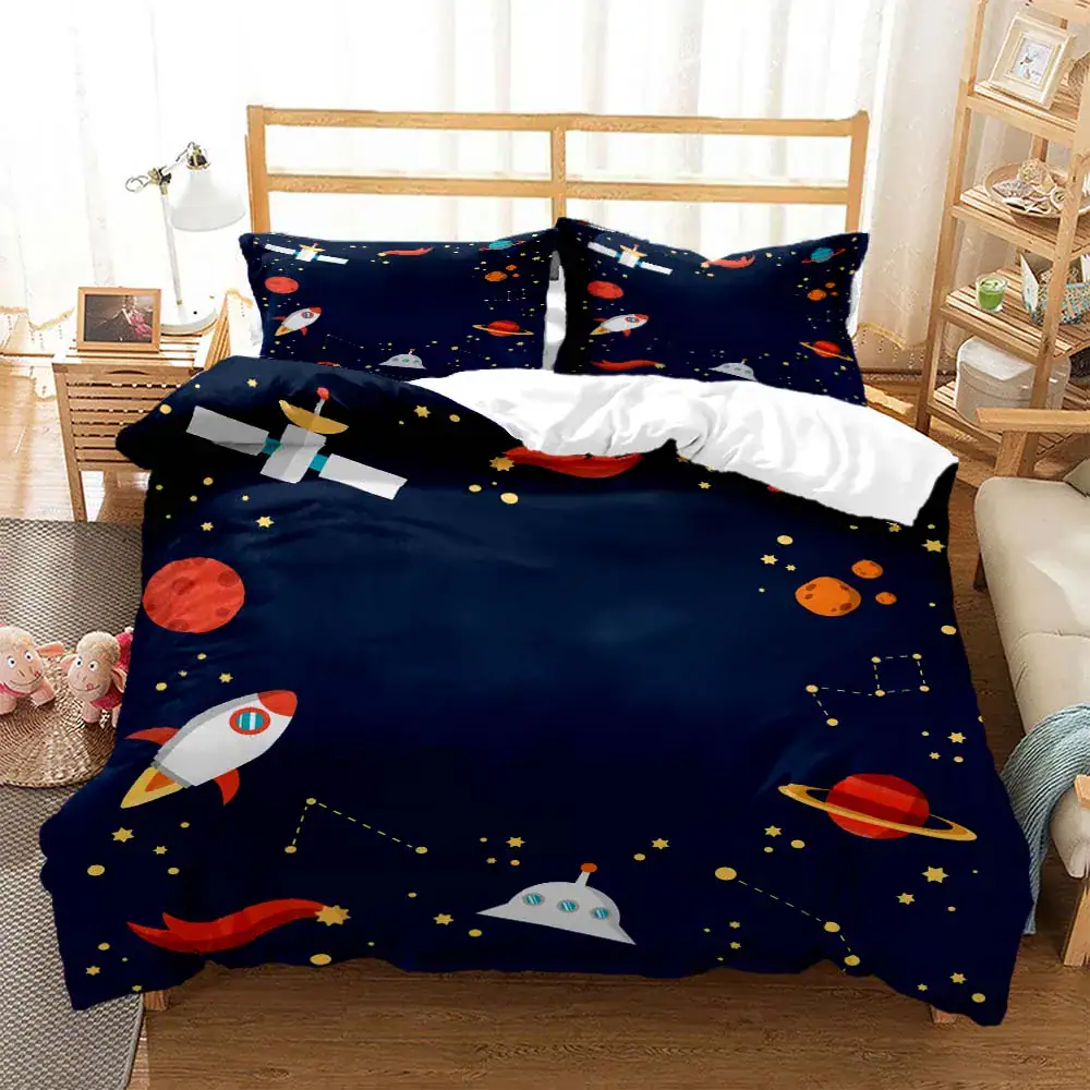 housse-de-couette-voyage-spatial-1 Funda Nórdica Viaje Espacial – Image 1