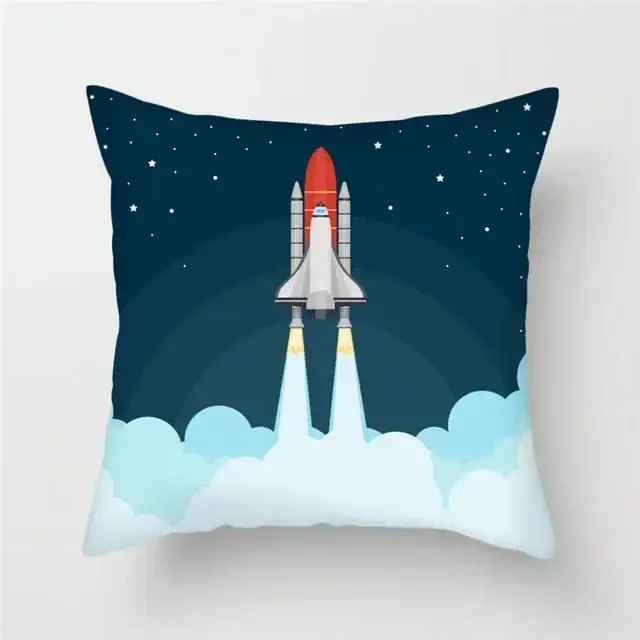 housse-de-coussin-fusee-de-linfini-1 Funda de Cojín Cohete del Infinito – Image 1