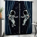 Cortina astronauta