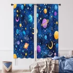 Cortina azul galaxia