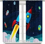 Cortina habitación infantil espacio – Image 4