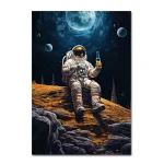 Cuadro Astronauta