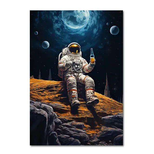 tableau-astronaute-1 Cuadro Astronauta – Image 1