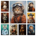 Cuadro astronauta gato – Image 2