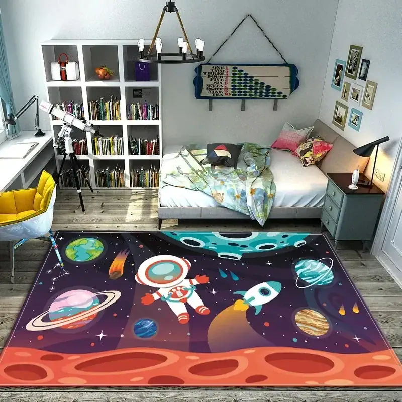 tapis-astronaute-enfant-1 Alfombra Infantil Astronauta – Image 1