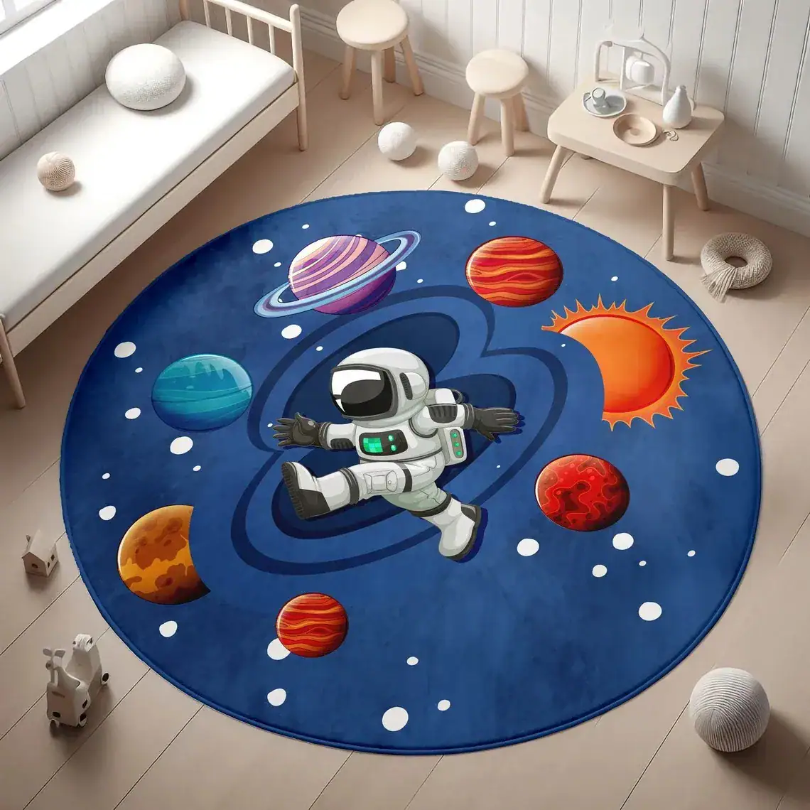 tapis-chambre-espace-cosmonaute-enfant-1 Alfombra habitación espacio cosmonauta infantil – Image 1