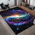 Alfombra de Suelo Galaxia de Colores