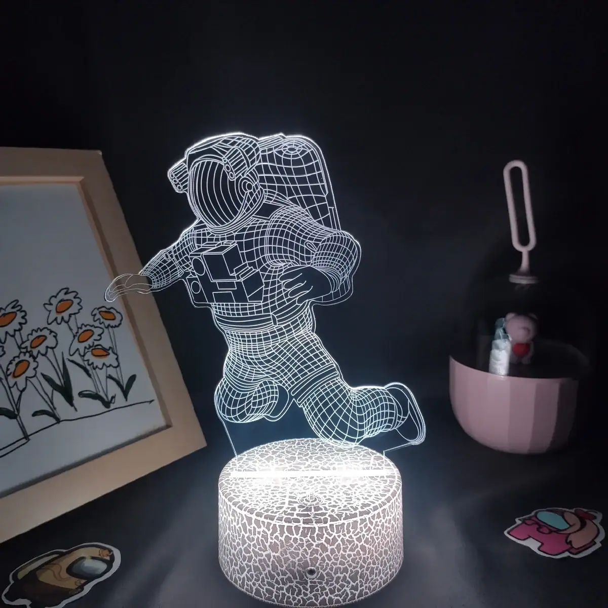 veilleuse-3d-astronaute-1 Luz Nocturna 3D Astronauta – Image 1