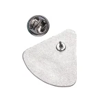 Pendentif scientifique en forme de triangle avec broche métallique, idéal pour décoration ou accessoires de science. Fabriqué en métal avec finition élégante, parfait pour les amateurs de science et d.