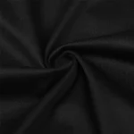 Tissu noir uni, idéal pour créations et décorations scientifiques, éducatives ou artistiques, apportant une touche élégante et sophistiquée à vos projets.