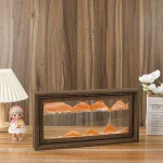Panneau décoratif en bois avec minéraux orange, parfait pour une décoration intérieure élégante et originale. Idéal pour ajouter une touche naturelle et sophistiquée à votre espace.