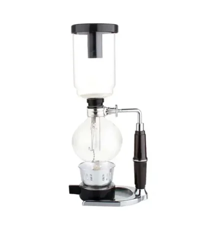 Appareil de distillation en verre pour expériences de laboratoire, avec condenseur et ballon, idéal pour la recherche scientifique et l'enseignement.
