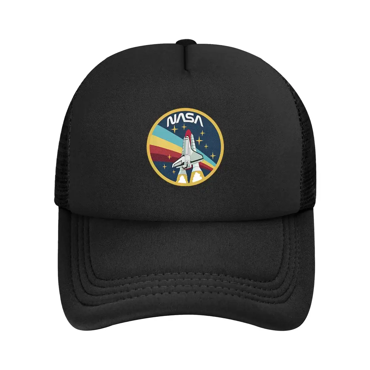 casquette-nasa-vintage-1 Casquette noire avec logo NASA, idéale pour les amateurs d'astronomie et de décoration scientifique, alliant style et passion pour l'espace.