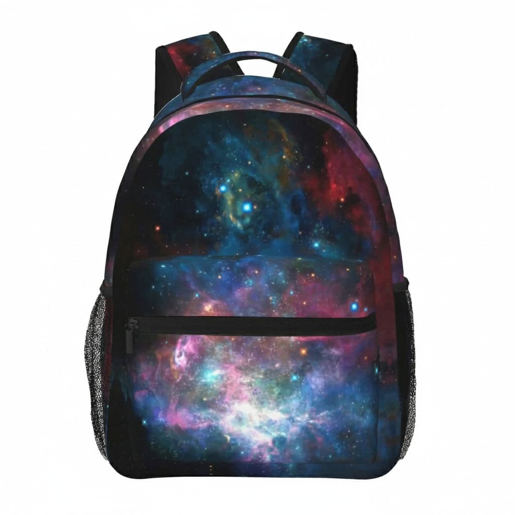 sac-a-dos-motif-galaxy-1 Sac à dos avec motif galaxie, design cosmique, idéal pour étudiants et amateurs d'astronomie.