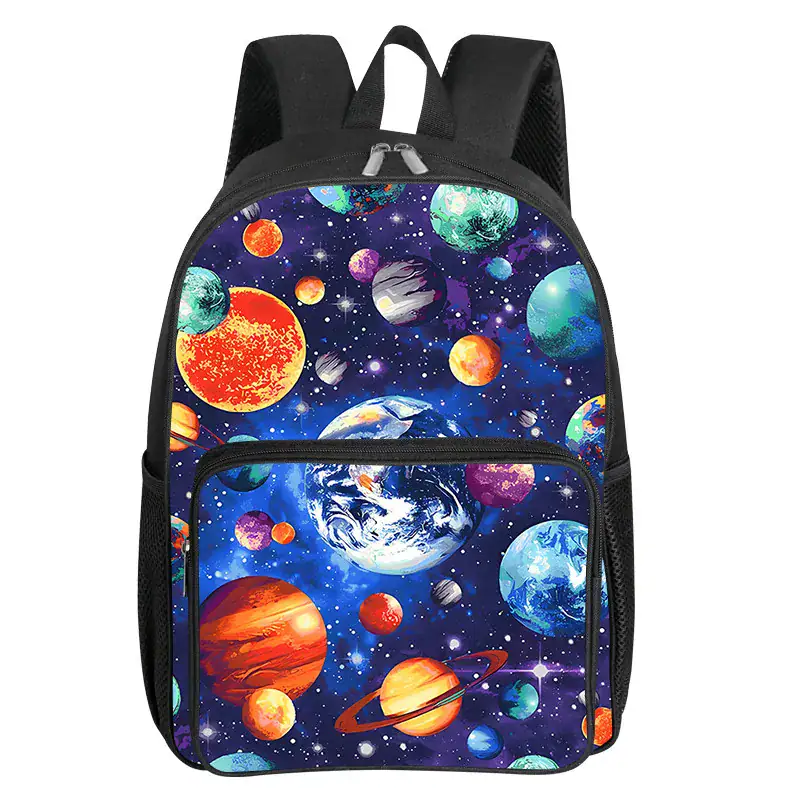 sac-a-dos-planete-1 Sac à dos avec motif planètes et galaxies.