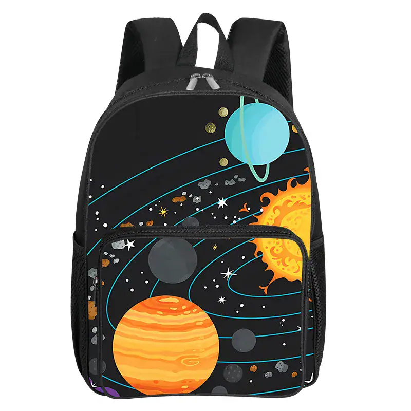 sac-a-dos-planetes-du-systeme-solaire-1 Sac à dos avec motif planétaire et espace.
