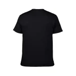 T-shirt noir unisexe classique, parfait pour un look décontracté ou à personnaliser avec des motifs scientifiques ou décoratifs. Confortable et polyvalent, idéal pour tous les amateurs de science.