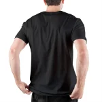T-shirt noir avec motif scientifique, idéal pour les amateurs de science et de décoration geek. Confortable et tendance, parfait pour un look décontracté.