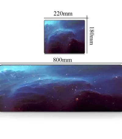 Panneau décoratif galaxie avec motif cosmique, dimensions 800x300mm, parfait pour une décoration intérieure inspirée de l'univers et de l'astronomie.