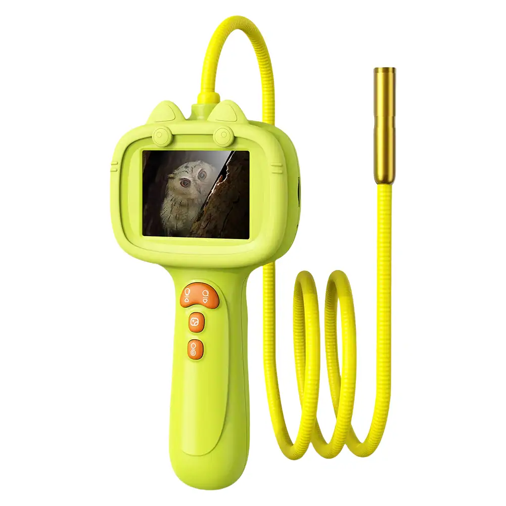 endoscope-pour-enfant-jouet-1 Thermomètre infrarouge portatif pour animaux avec écran LCD, idéal pour mesurer la température corporelle de vos animaux rapidement et sans contact. Parfait pour un usage vétérinaire ou domestiq.
