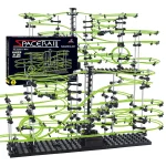 Jeu de circuit de billes lumineux en spirale, parfait pour expérimenter la gravité et la physique. Idéal pour les amateurs de science et de décoration éducative.