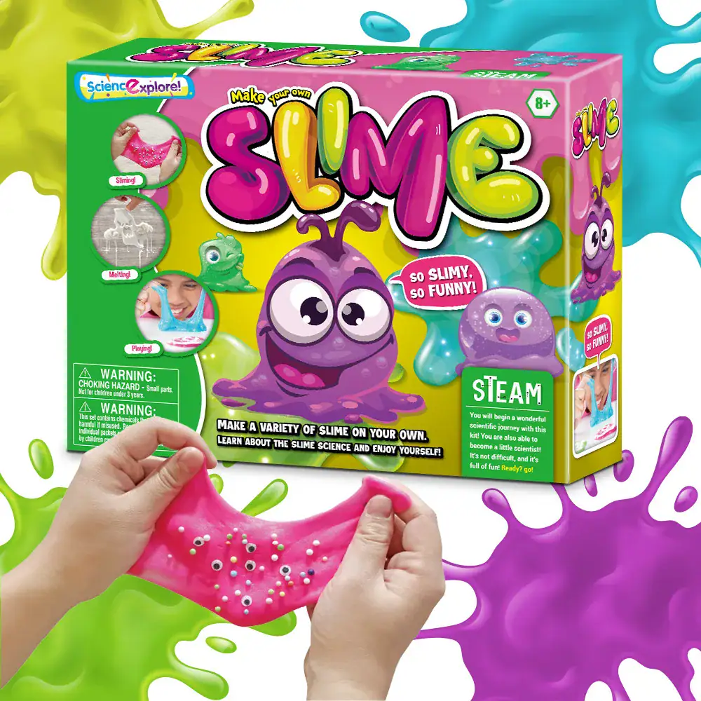 kit-fabrication-slime-1 Jeu de fabrication de slime pour enfants avec moule coloré, idéal pour créer des slime amusants et créatifs à la maison. Parfait pour stimuler l'imagination et la motricité fine.