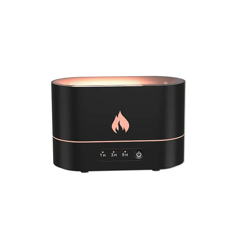 lampe-a-poser-originale-effet-flamme-1 Porte-bougie décoratif en forme de flamme avec lumière LED chaleureuse, idéal pour créer une ambiance cosy et scientifique dans votre intérieur.