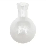 Flacon en verre de laboratoire transparent, idéal pour la décoration scientifique ou éducative. Parfait pour ajouter une touche de science à votre intérieur ou à votre bureau.