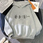 Sweat à capuche gris avec formule mathématique gravée, idéal pour les amateurs de science et de décoration geek.