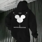 Molecule d'eau - Sweat à capuche avec diagramme moléculaire.